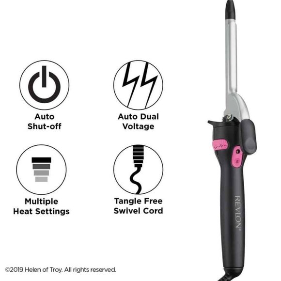 REVLON Perfect Heat Ceramic Curling Iron - Picture 3 of 6